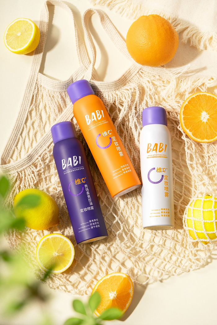 BABI芭必清透柔焦定妆喷雾系列