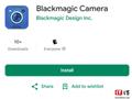 安卓版 Blackmagic Camera 相机应用获 1.4 版更新，新增支持索尼 Xperia、OPPO 系列手机