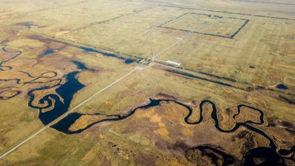 2022年5月14日，位于正蓝旗的世界文化遗产——元上都遗址。新华社记者 彭源 摄