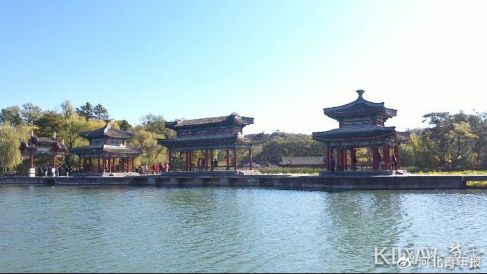 图为避暑山庄水心榭。长城网·冀云客户端记者 陈志洋 摄