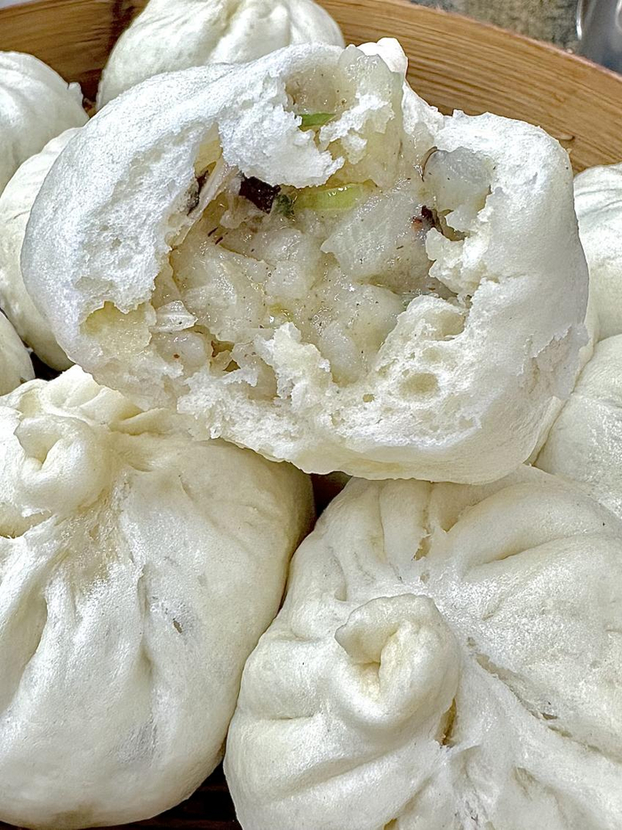 ▲洋芋馅儿的包子