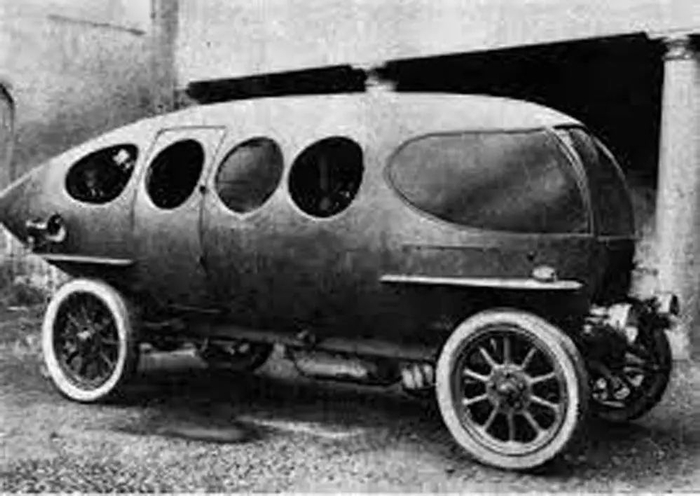 世界首款流线型车Aerodinamica