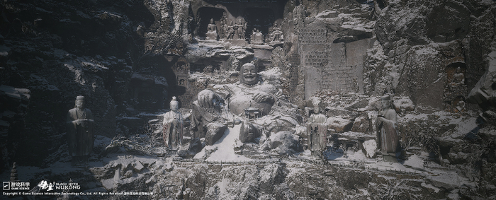 《黑神话：悟空》还原古迹场景