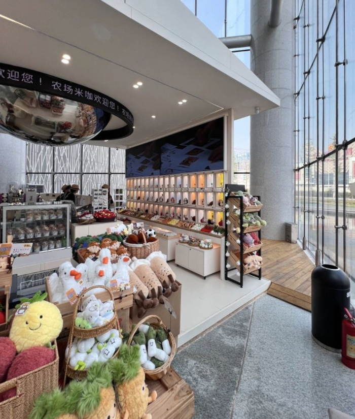 长沙隆平水稻博物馆内的“jellycat”店