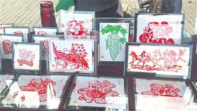 非遗作品尽显魅力。