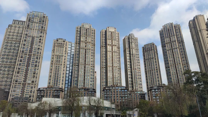 成都某小区 每日经济新闻资料图