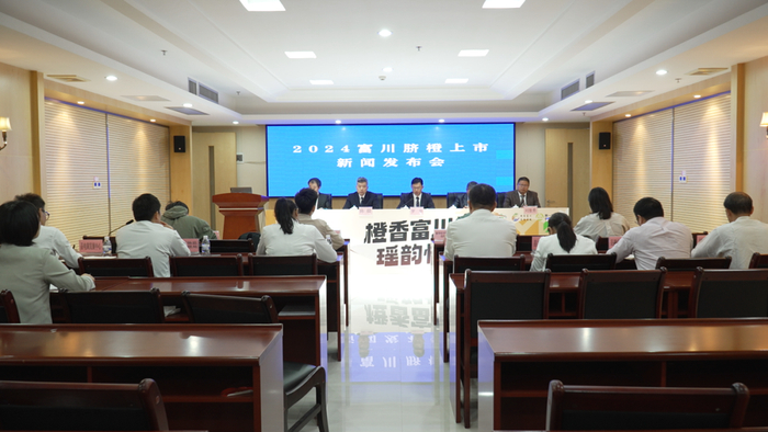 图为新闻发布会现场