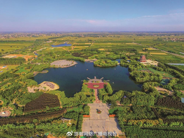诗经文化园鸟瞰图