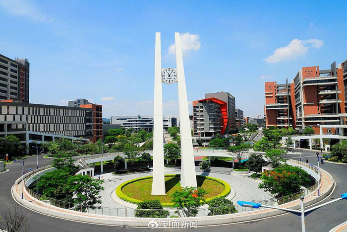 广东白云学院。图片来源：学校官网