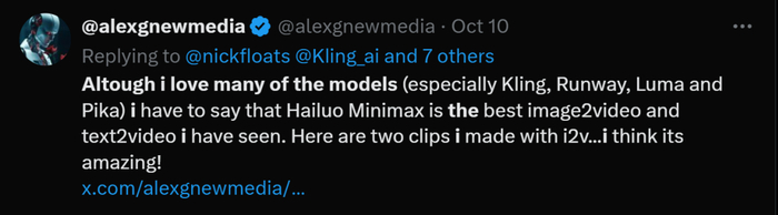 图片来源：X社交媒体