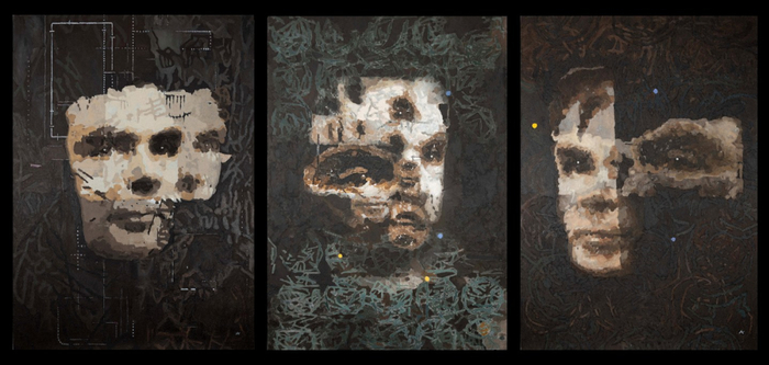 艺术品「A.I.God」（图源：Sotheby’s）