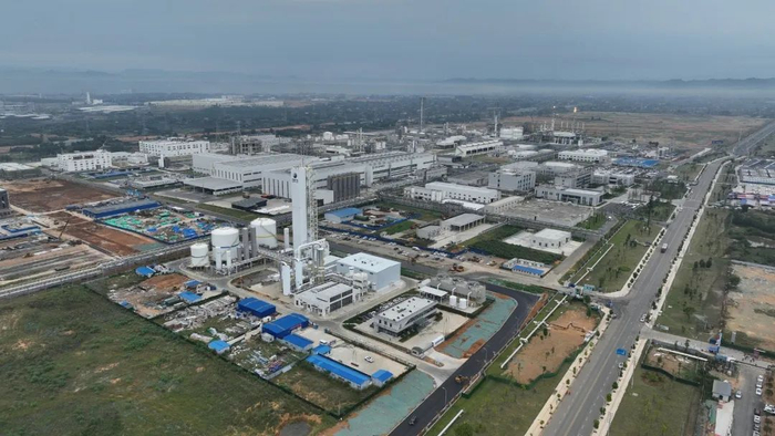 四川眉山，万华化学眉山基地。来源：视觉中国