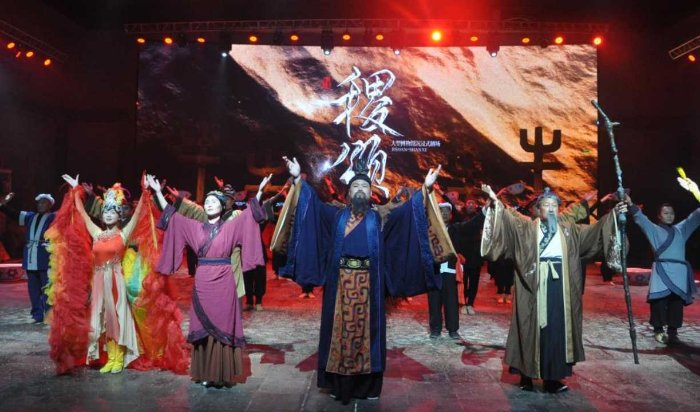 图：大型沉浸式实景剧《稷颂》