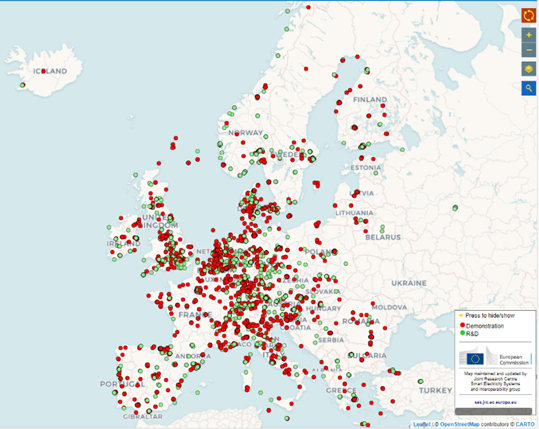 资料来源：欧盟委员会联合研究中心Joint Research Centre 2022， 中国银河证券研究院