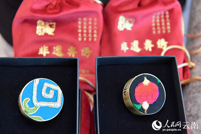 元谋文创产品。人民网记者 任峰涛摄