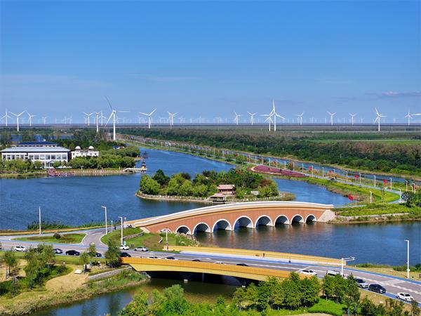 小洋口旅游度假区金蛤岛景区（央广网发 如东县委宣传部供图）