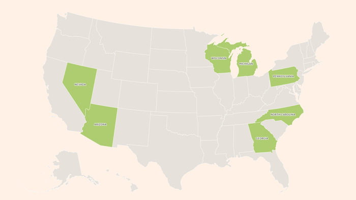 美国七大摇摆州