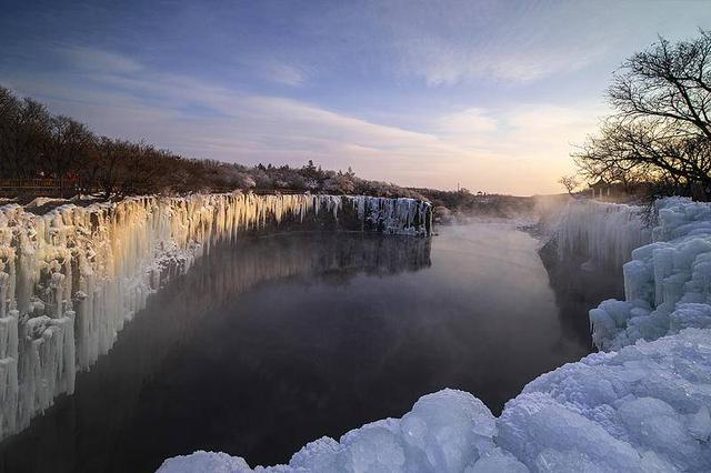 冬季的镜泊湖景区 图|视觉中国