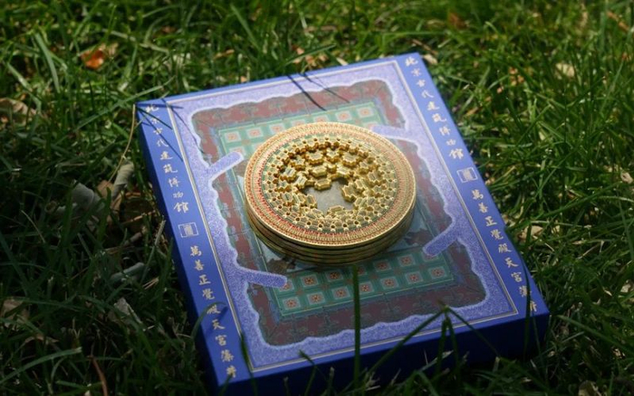 天宫藻井冰箱贴。北京古代建筑博物馆供图