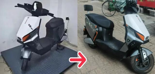 登记备案照片→违规改装后照片。图源:锦州发布