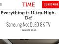 三星Neo QLED 8K QN900D入选《时代周刊》“2024年度最佳发明”榜单