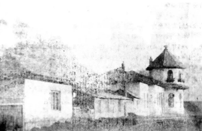 北山站老站房旧照 资料图片