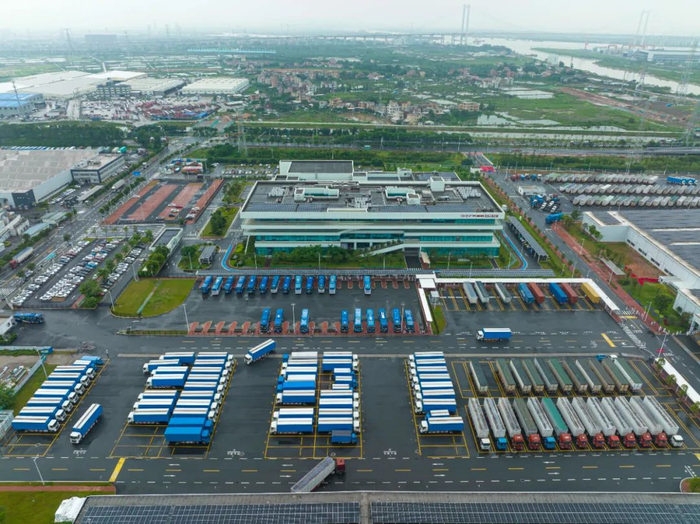 广州南沙黄阁镇，广汽丰田生产线厂区 图/图虫创意