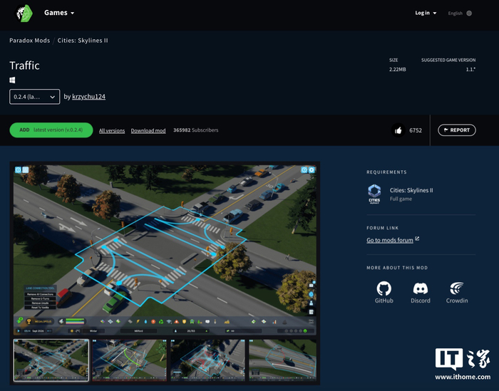 ▲ 《都市：天际线 2》的“Traffic（交通）”模组