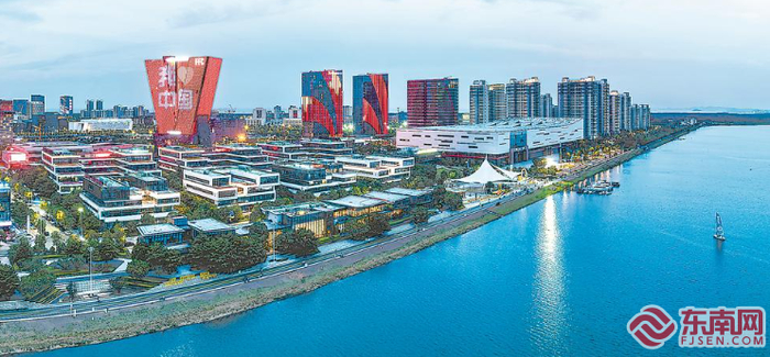 位于长乐东湖数字小镇的大数据东湖科技园。福建日报记者 林熙 摄