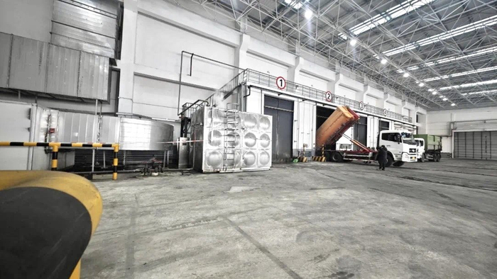 生活垃圾处理间（央广网发  大庆市委宣传部供图）