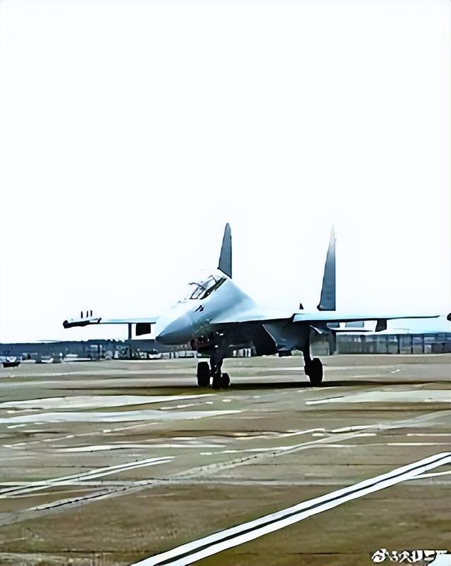 图片说明2：歼-16D抵达珠海。（图源：央视军事）