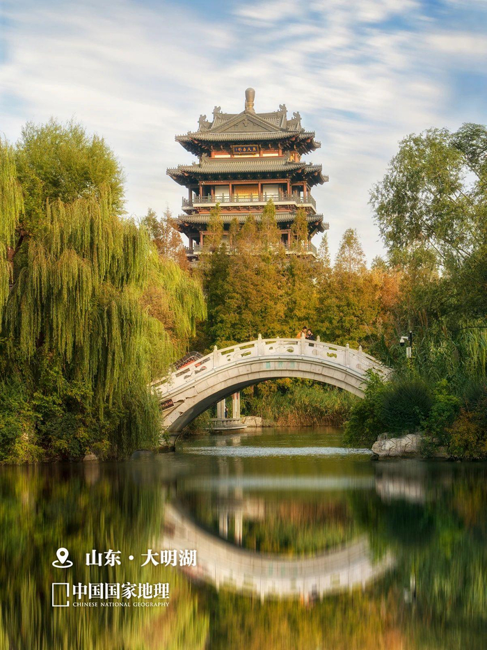 　　△初冬的济南，《济南的冬天》让人记忆犹新，济南的冬天亦是。