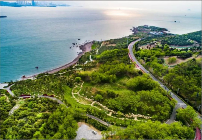 ▲后岔湾观景台