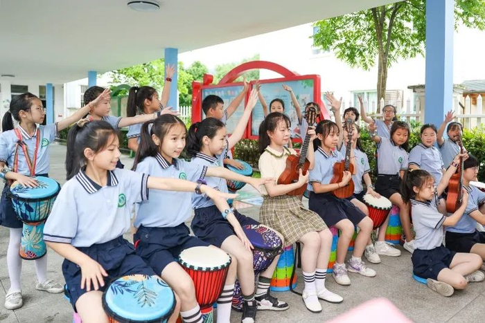 上墅村举办暑期音乐小课堂