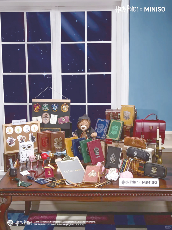     哈利·波特联名系列产品。