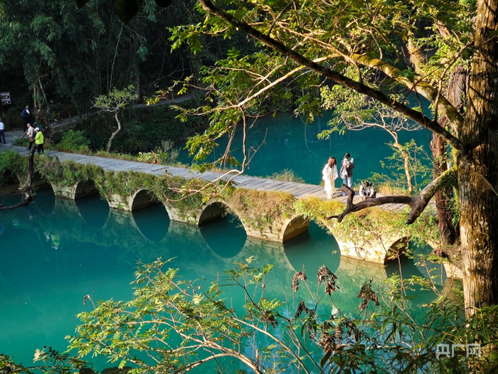小七孔旅游景区（央广网实习记者  李婷婷  摄）