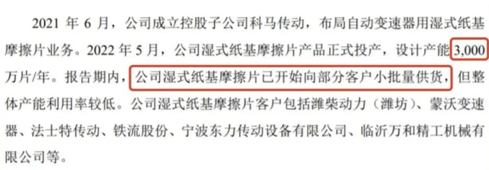 图 / 科马材料招股书