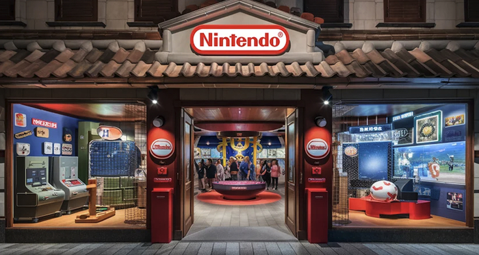 任天堂博物馆展区设计充满老任元素｜图片来源：任天堂