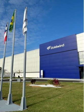 图：金风科技巴西风电装备制造基地 来源：金风科技