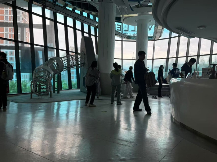 唯儿诺金桥路店，财联社记者摄