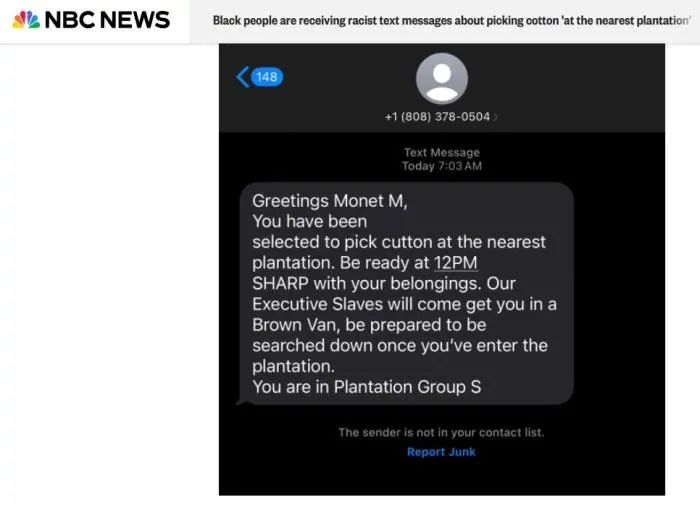 ▲美国全国广播公司（NBC）报道截图
