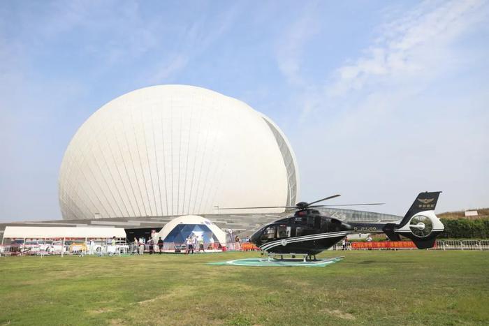 大湾区低空特快专线首航成功。吴长赋/摄