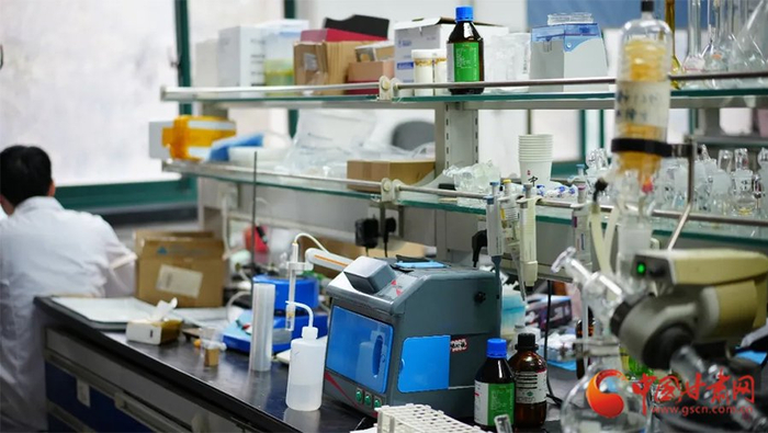 研究团队的实验室