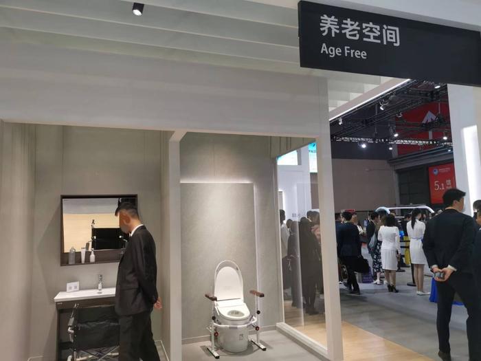 （图：松下展位，丁科技网摄）