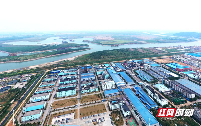 图为津市园区航拍图。