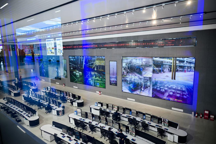 久泰馨远中央控制室 图片来源：受访者供图