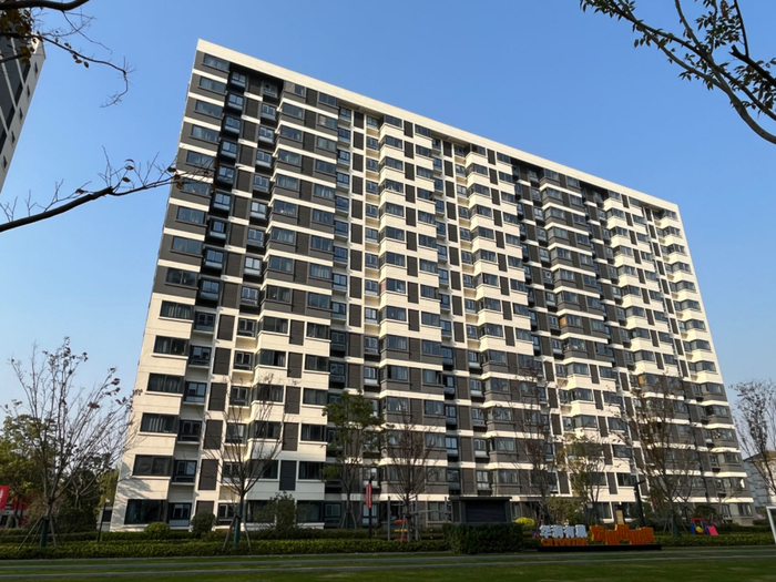 图为：华润有巢公寓社区（有巢马桥项目）内景（记者杨溢仁摄）