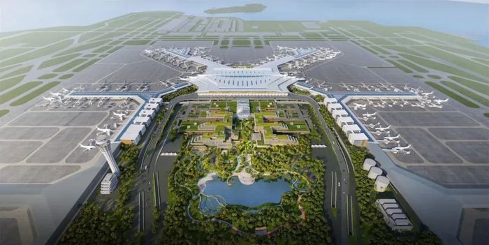 厦门翔安机场效果图