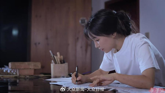 李子柒新视频截图（图源：个人账号）