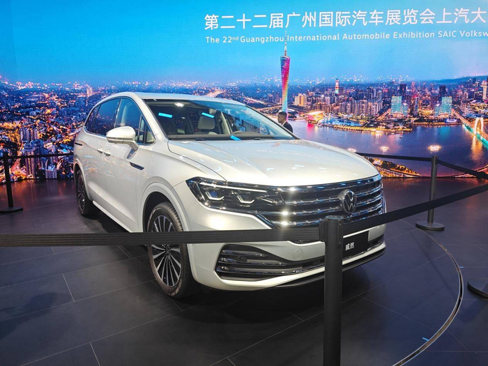 ▲上汽大众威然（《消费者报道》摄）